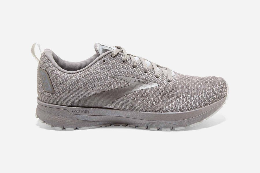 Brooks Revel 4 Road Löparskor Dam - Vita/Silver - 8031-VCKFE